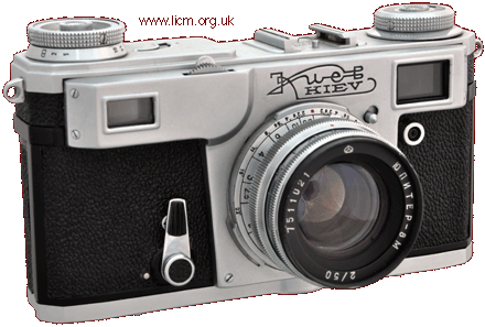 Kiev 4, 35mm rangefinder camera, 1965