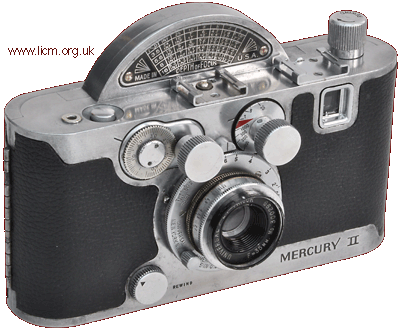 Universal, Mercury II half frame 35mm camera, c1945