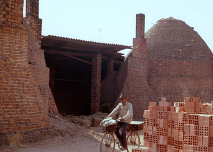 Beehive brick kiln