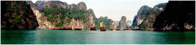  Ha Long Bay off Northern Vietnam