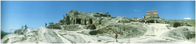 Cave town at Uplistsikhe, Georgia